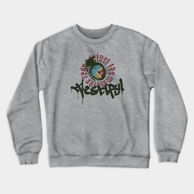 Testify Crewneck Sweatshirt by RepubliRock